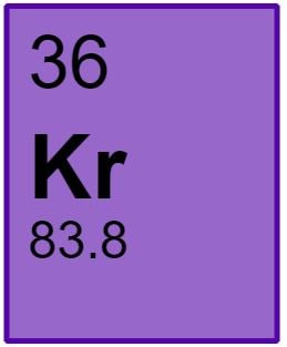 Krypton element